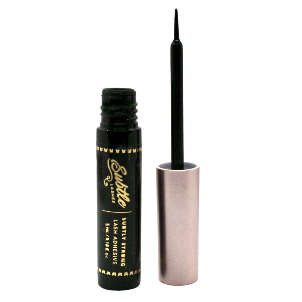 
            
                Load image into Gallery viewer, Subtly Strong BLACK Lash Adhesive, 5ml.
            
        